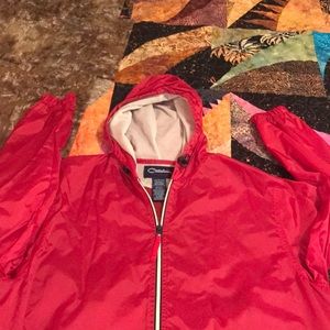 Catalina Rain/Wind Jacket Red good condition.
